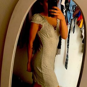 Soft Mint Green Button up Dress